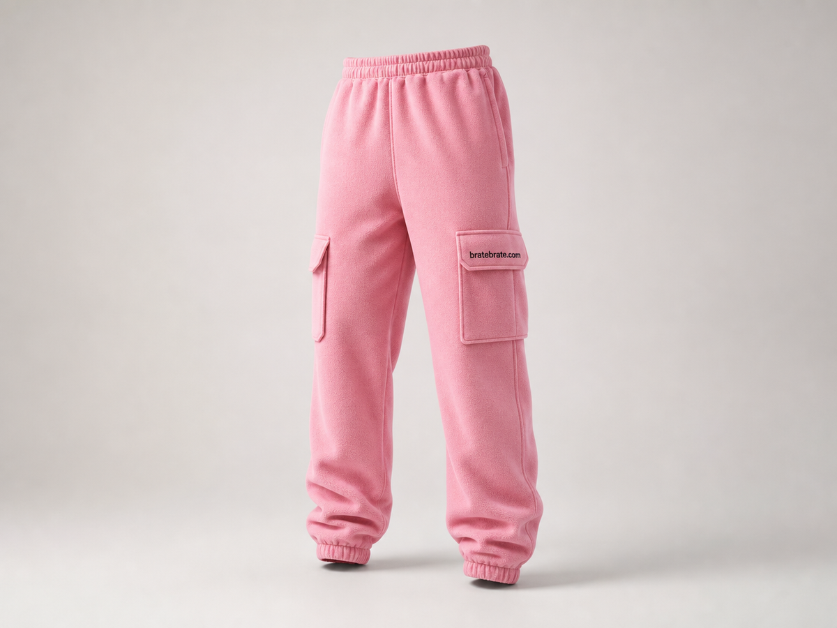Pantalone (cargo) — pink, XL